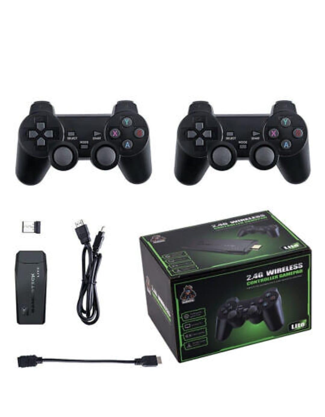 Retro Game Console 4K TV Classical Game Stick HDMI Built-in 10000+ Gamepad GF