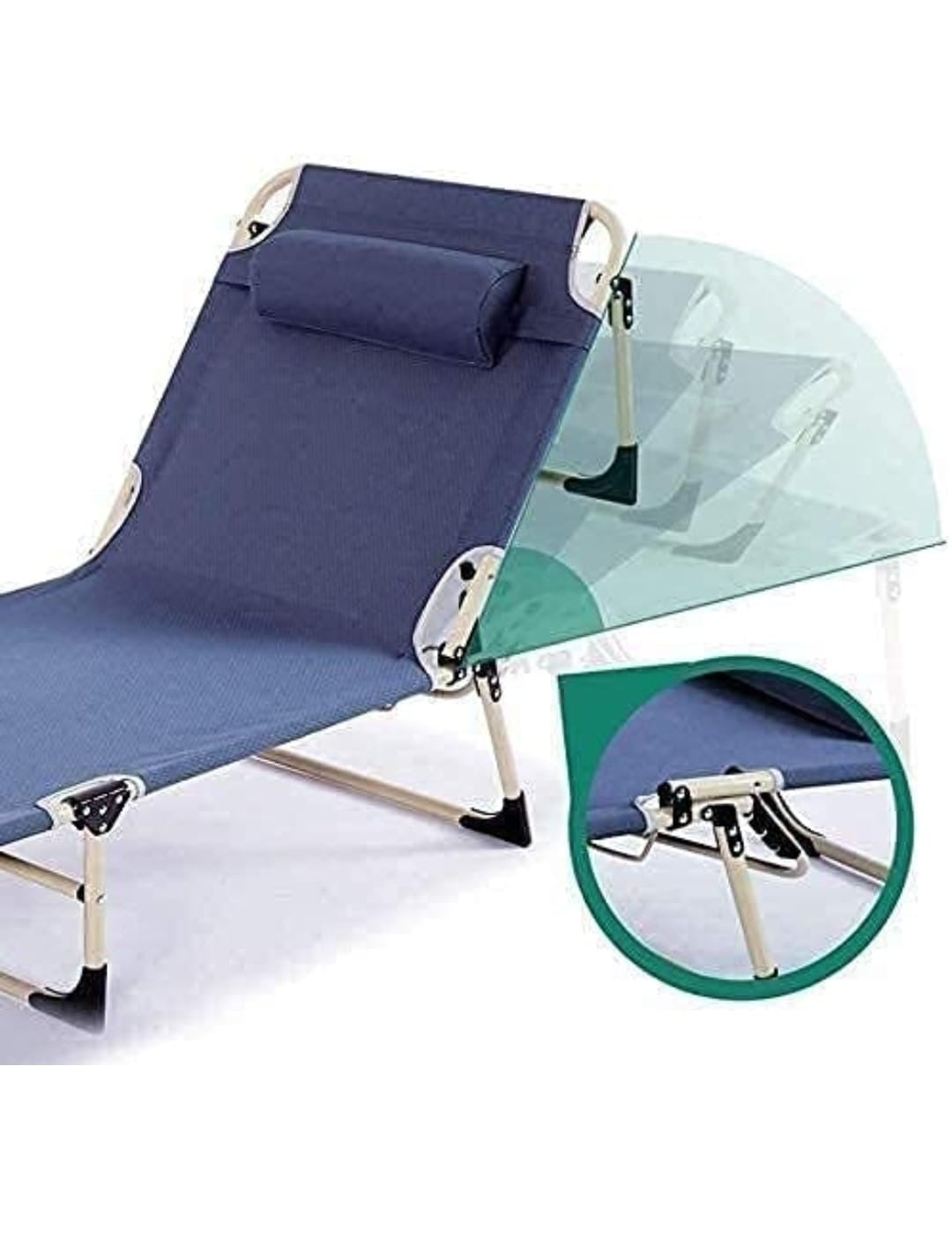 Folding Zero Gravity Chaise Lounges Patio Lounger Chair