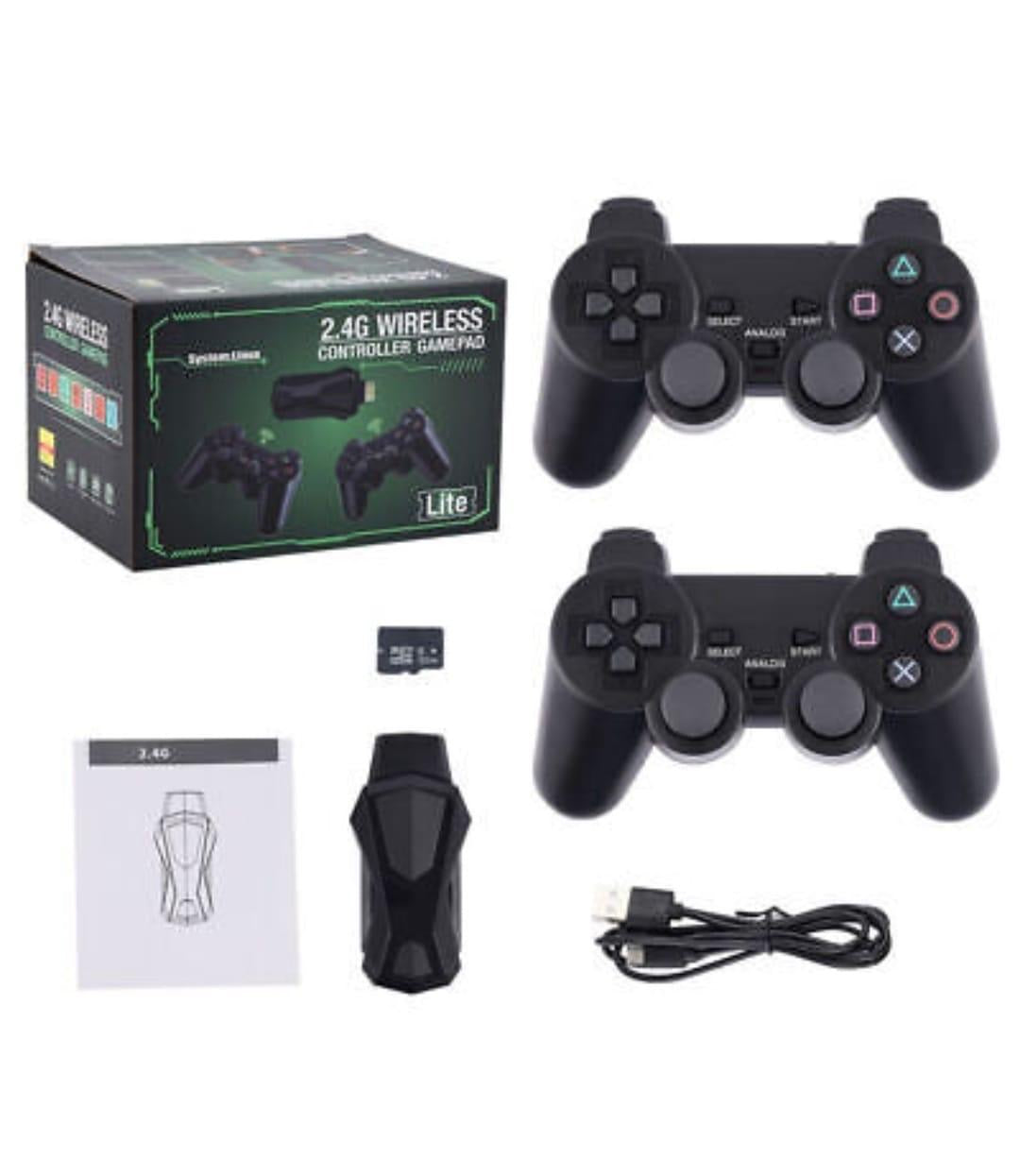 Retro Game Console 4K TV Classical Game Stick HDMI Built-in 10000+ Gamepad GF