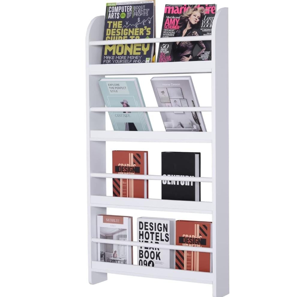 Wall mounted bookcase