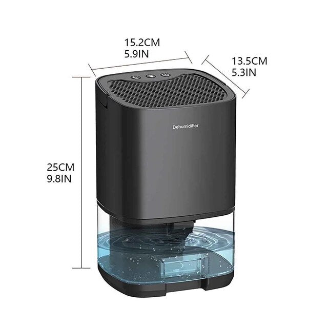 Portable Premium Dehumidifier and Air Purifier 2 in 1 For Home For Room For Kitchen