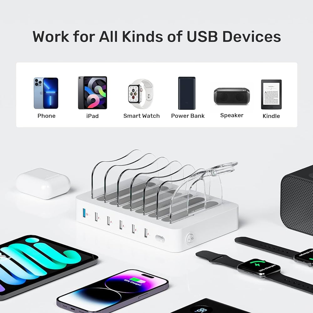 Unitek 6 Ports USB Charging Station